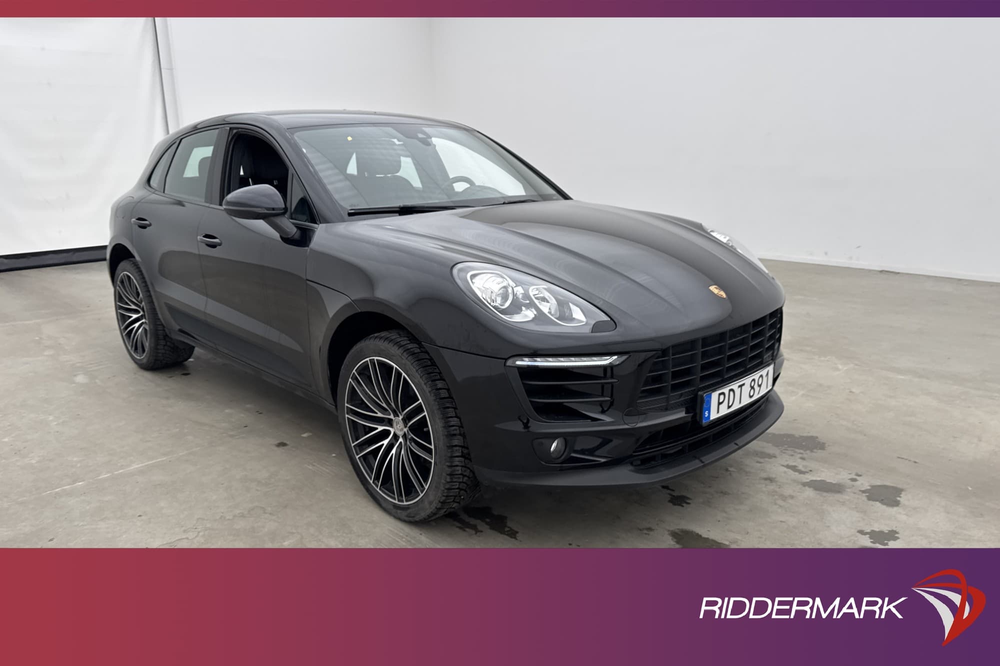 Porsche Macan PDK 252hk Skinn Elstolar Sensorer Dragkrok