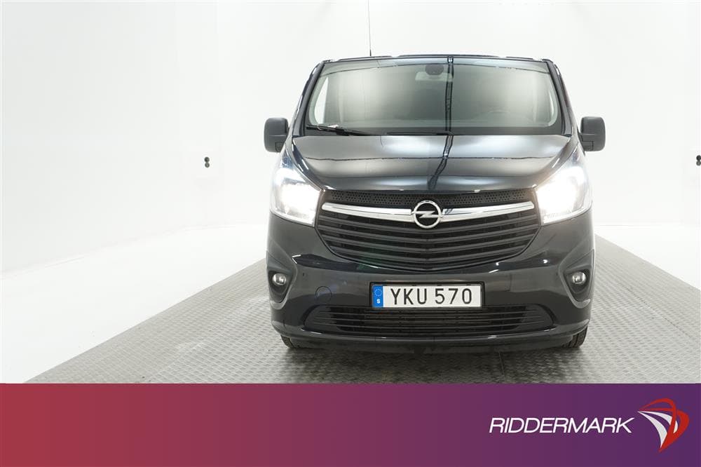 Opel Vivaro 1.6 CDTI Eu6 125hk L2 Navi Drag Värmare Moms