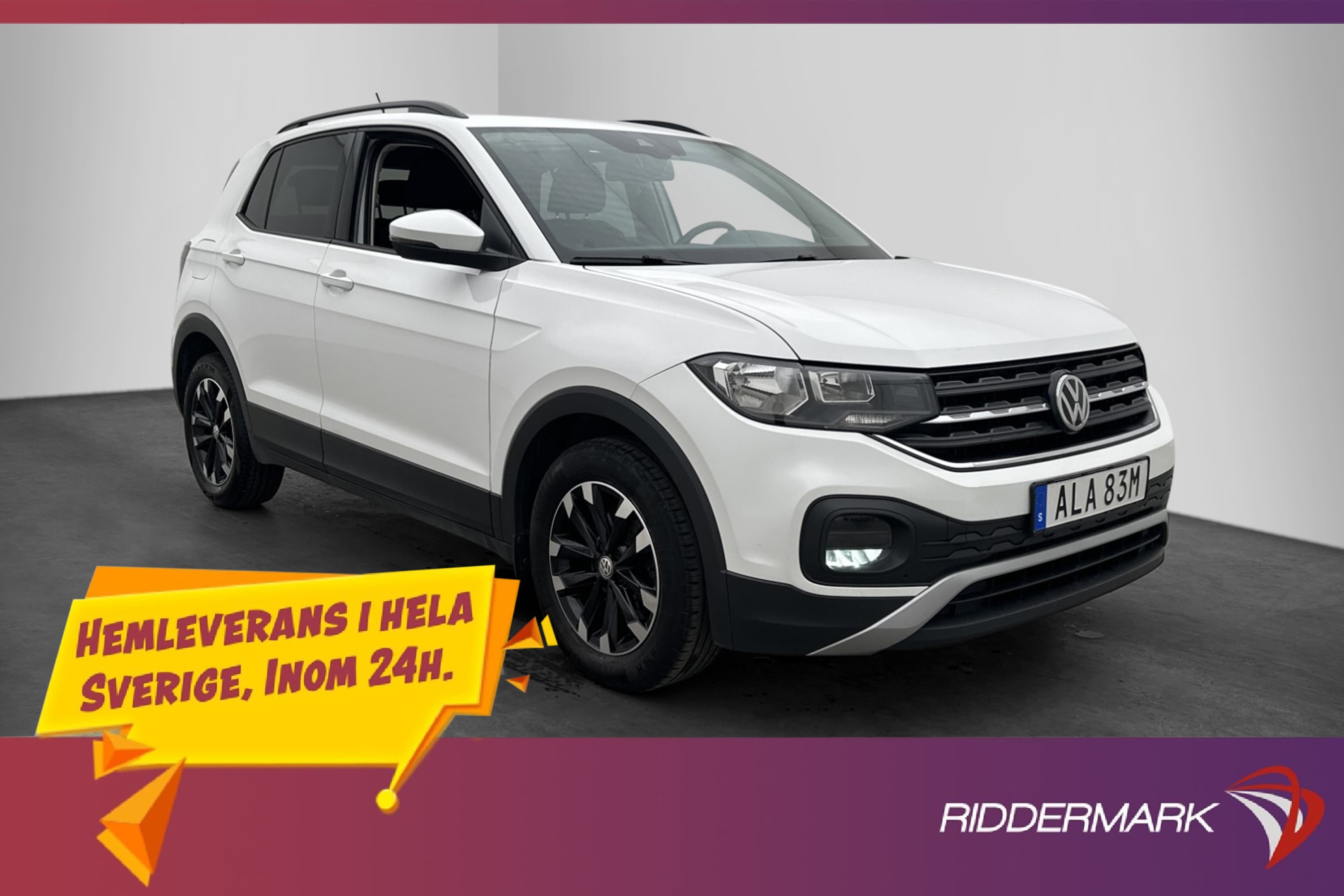 Volkswagen T-Cross 1.0 TSI 95hk Döda-vinkel varn Lane Assist