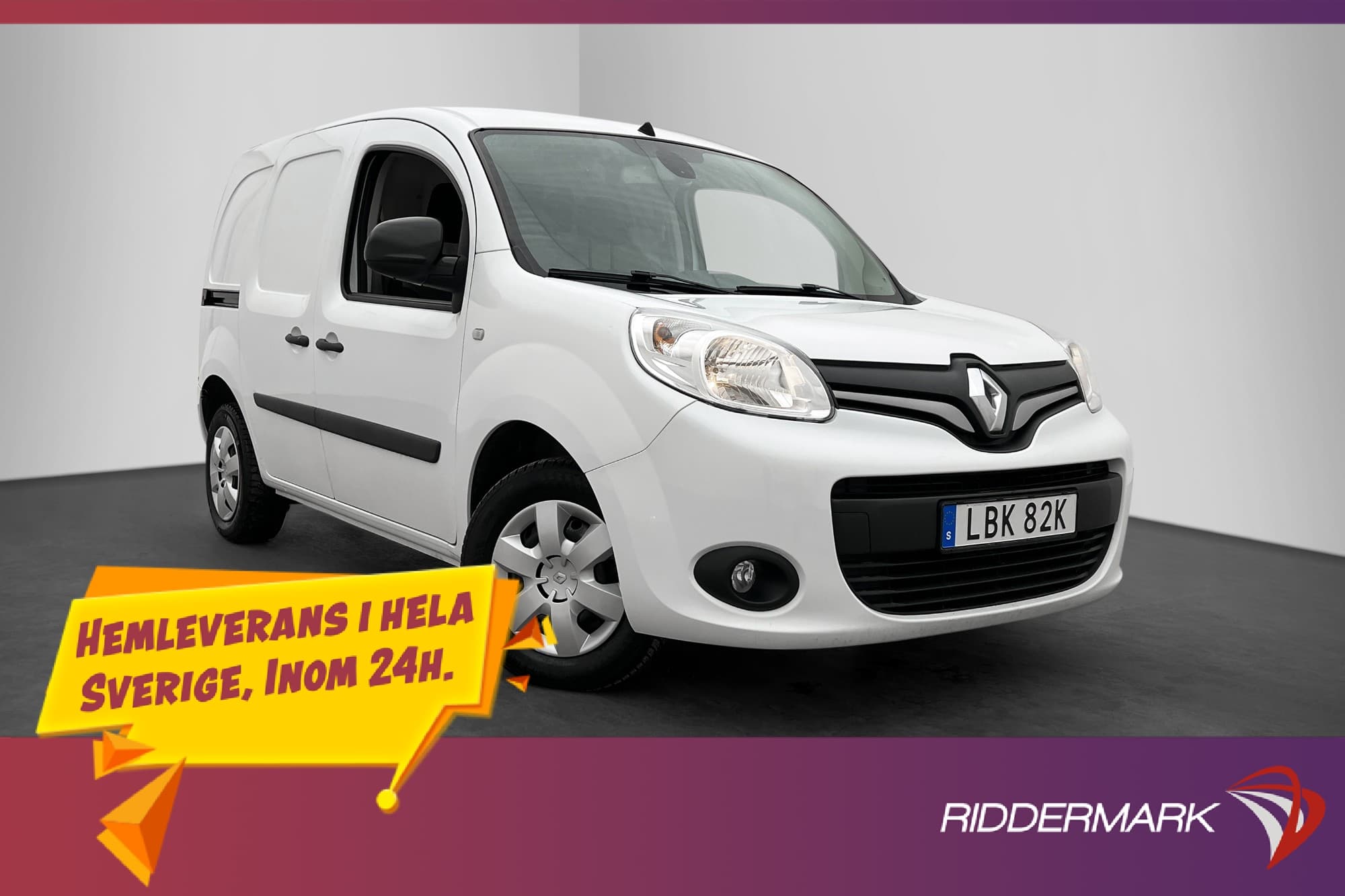 Renault Kangoo Express Ny-Kamrem Värmare Drag B-Kamera Moms