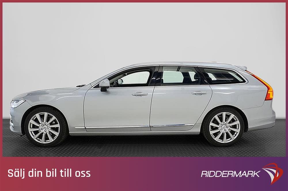 Volvo V90 D5 235hk AWD Inscription D-VOC Skinn 0.49l/milexteriör