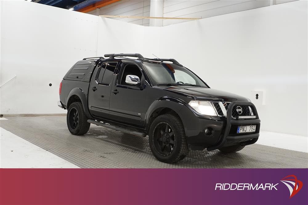 Nissan Navara 3.0 dCi Aut V6 231hk Navi Taklucka Kåpa Drag