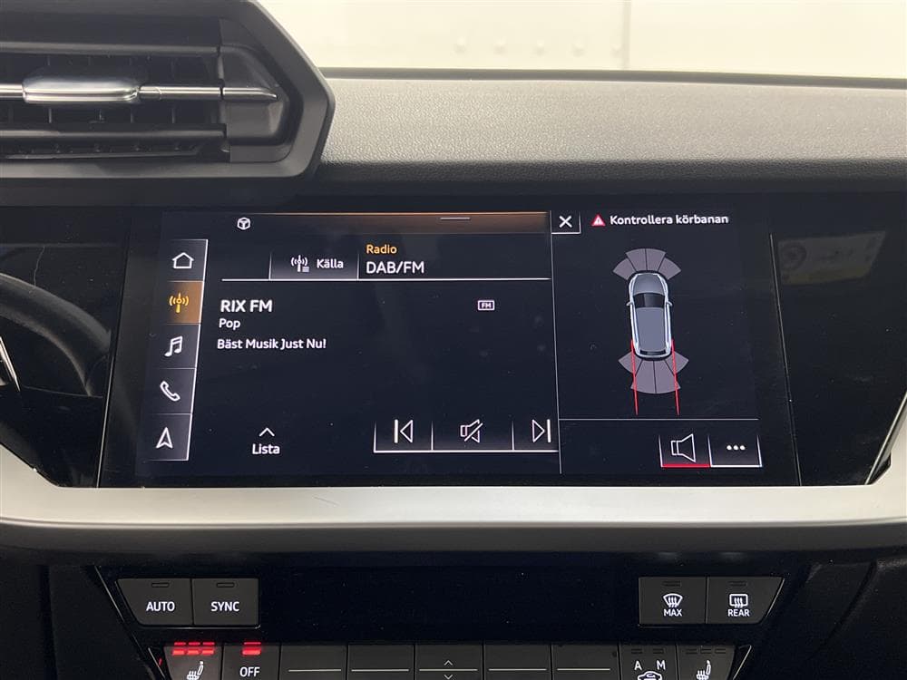 Audi A3 Sportback 35 TFSI 150hk Cockpit Drag 0,48l/milinteriör