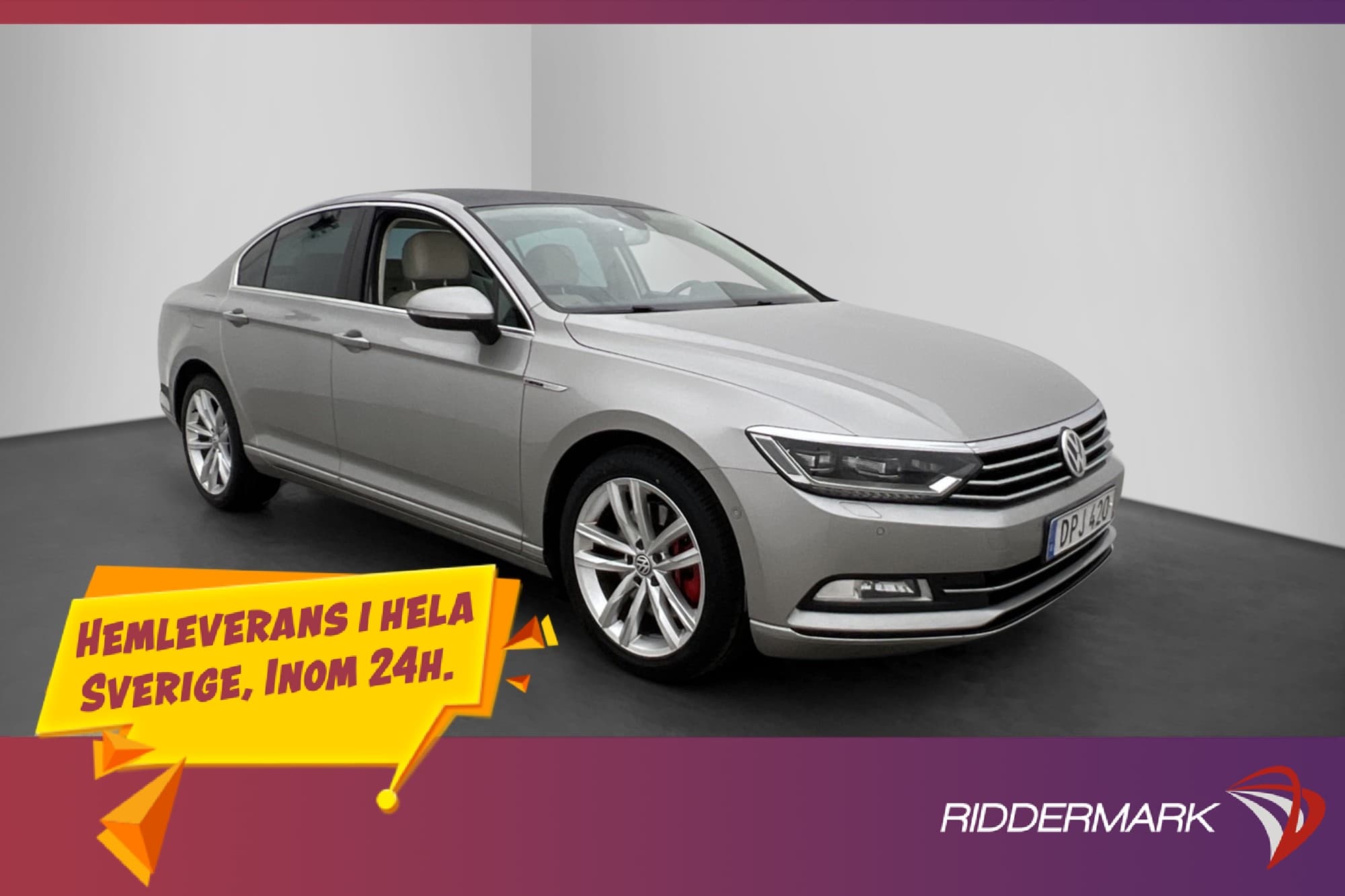 Volkswagen Passat GTS TDI 4M 240hk Värmare Kamera Skinn Drag