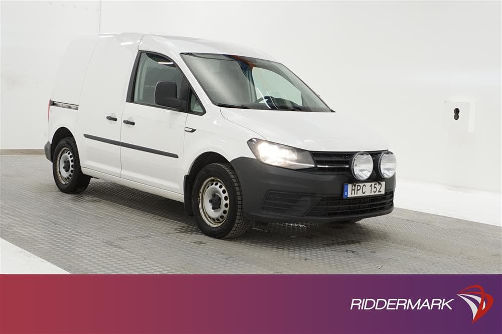 Volkswagen Caddy 2.0TDI Automat Eu6 102hk Drag Värmare Moms