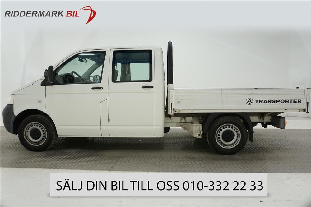Volkswagen Transporter Flakbil 1.9TDI 5sits Moms