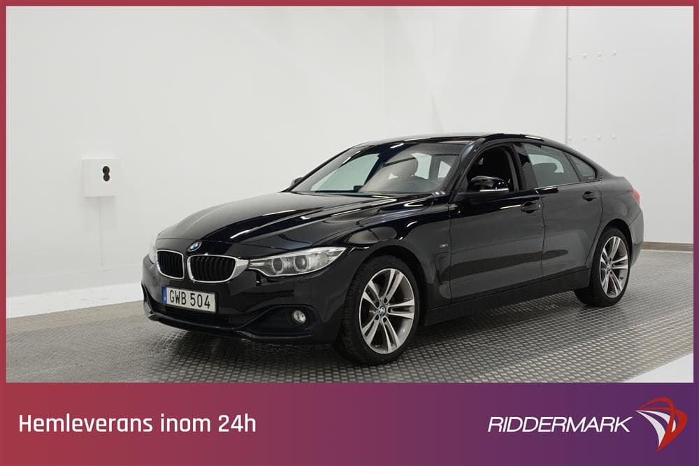 BMW 420d xDrive Gran Coupé 184hk Sport-line PDC 0,48l/mil