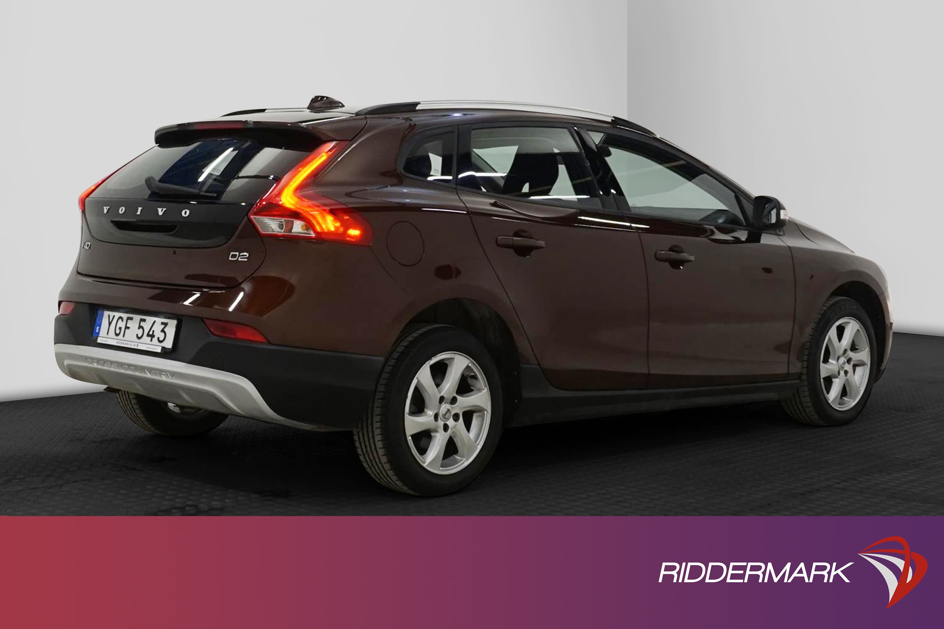 Volvo V40 Cross Country D2 120hk VOC Värmare 0,37l/mil