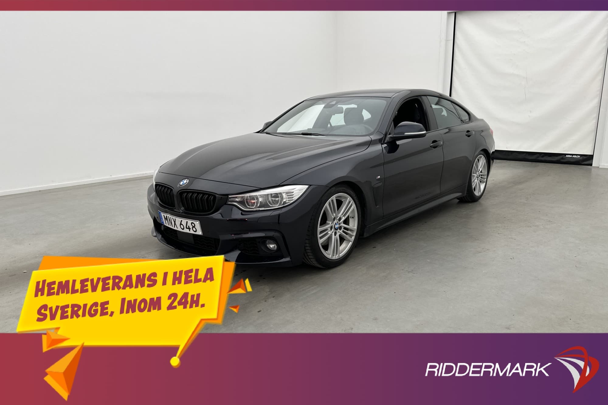 BMW 428 i Gran Coupé 245hk M Sport M-Värm Sensorer Navi HUD