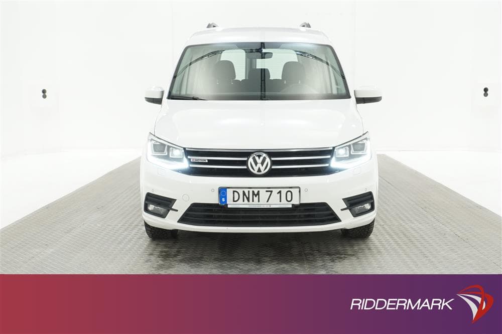 Volkswagen Caddy Life 2.0 TDI Automat 4M 150hk Värmare Moms 