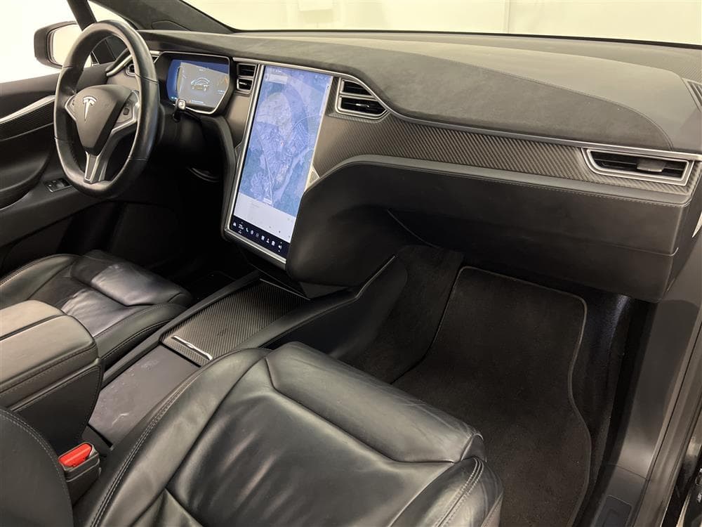 Tesla Model X 100D AWD 6 Sits Drag Svensksåld Uppgraderad APinteriör
