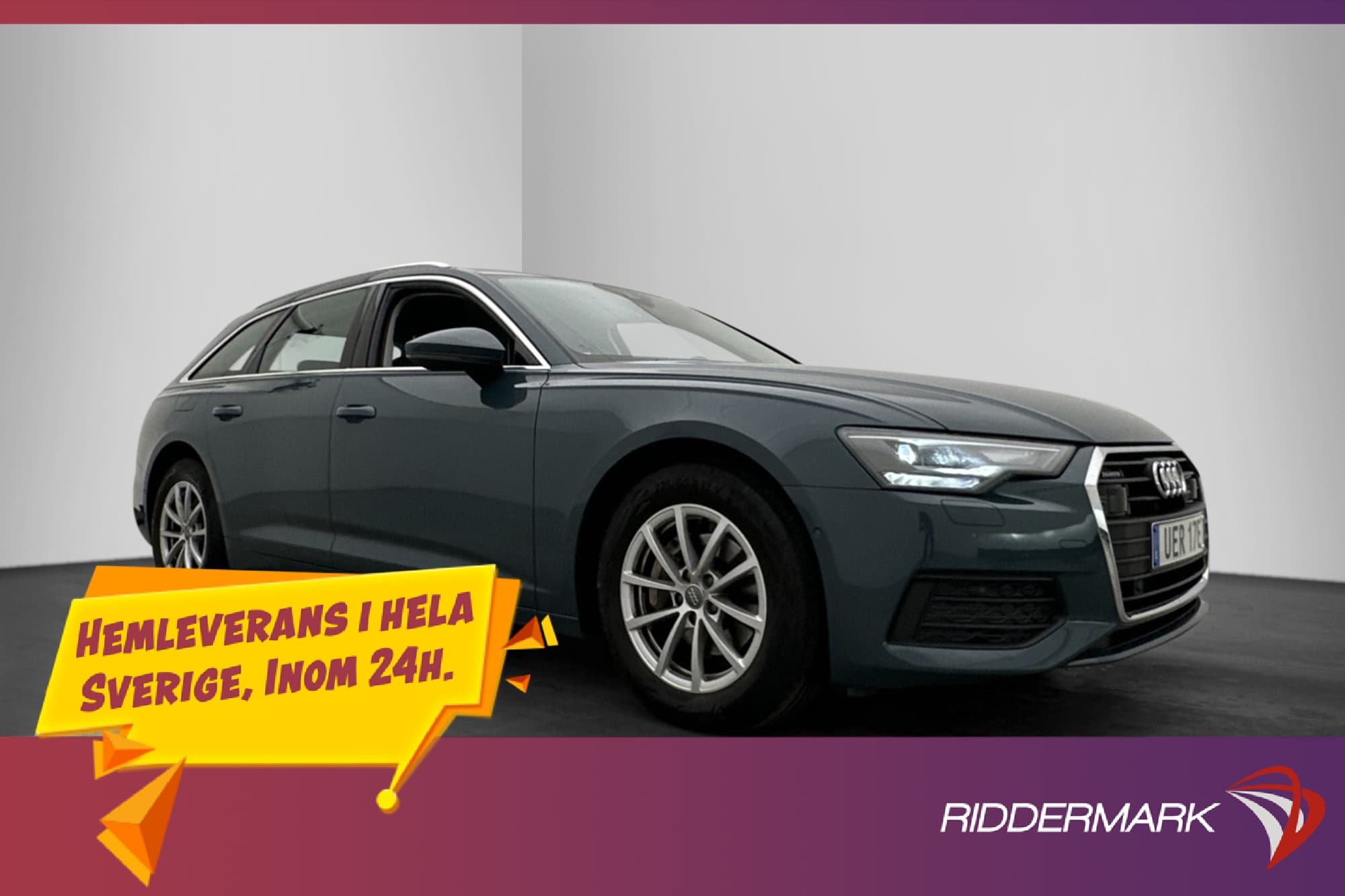 Audi A6 Avant 40 TDI 204hk Quattro Värmare Kamera Navi Drag