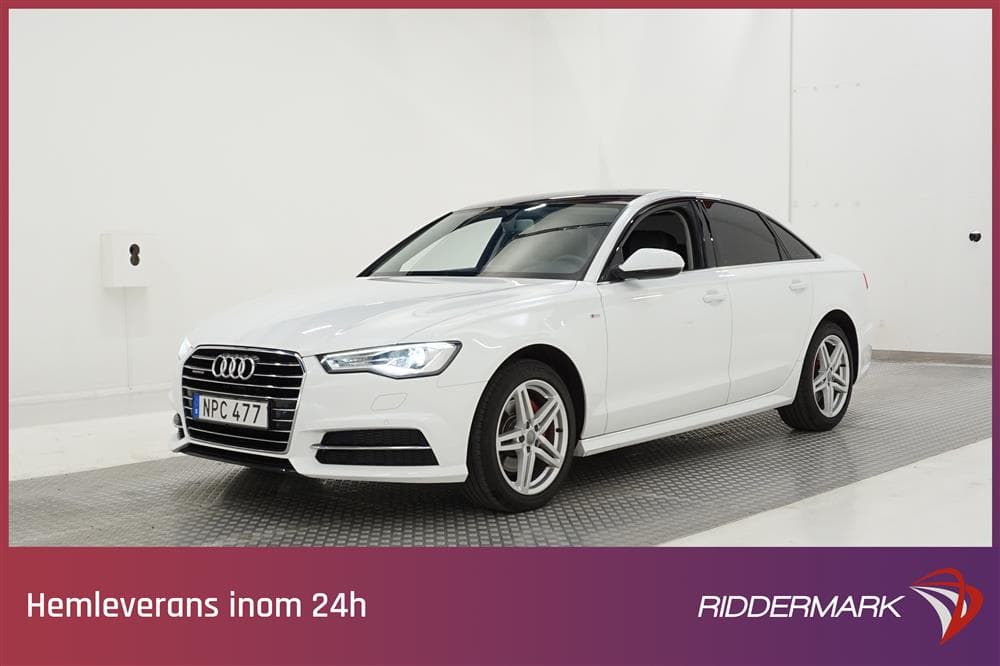 Audi A6 Sedan 2.0 TDI 190hk Quattro S-Line