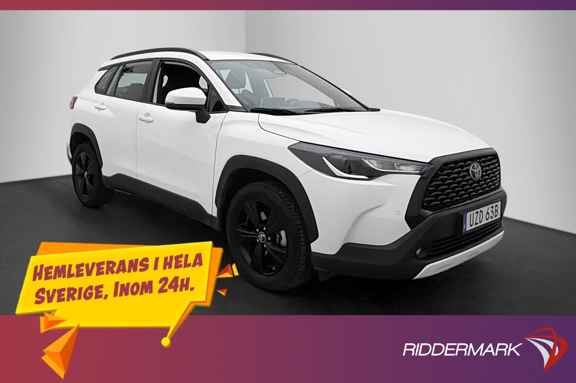 Toyota Corolla Cross Hybrid CarPlay Kamera Rattvärme Keyless