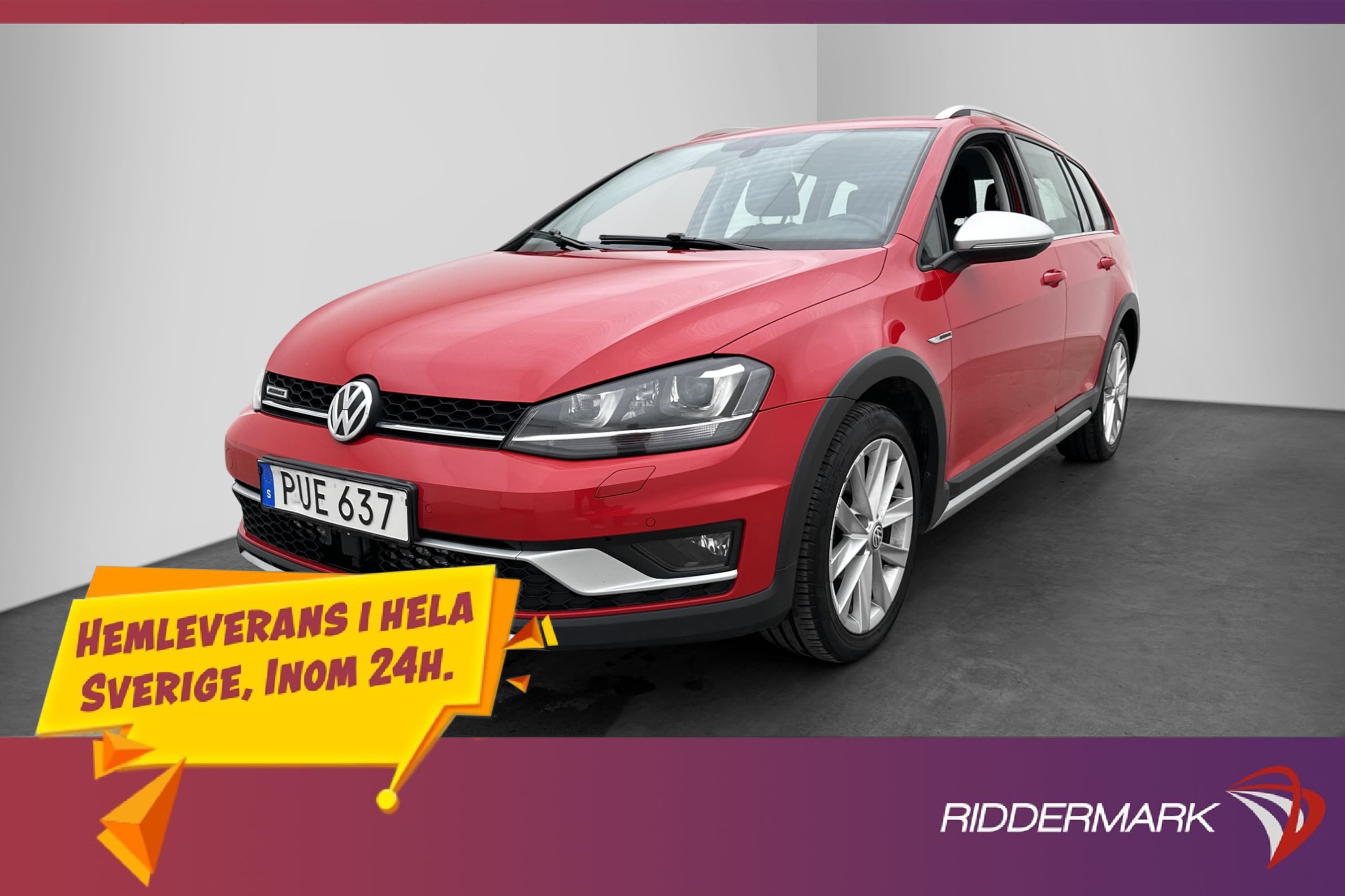 Volkswagen Golf Alltrack 2.0 TDI 4M Pluspaket Värmare Drag