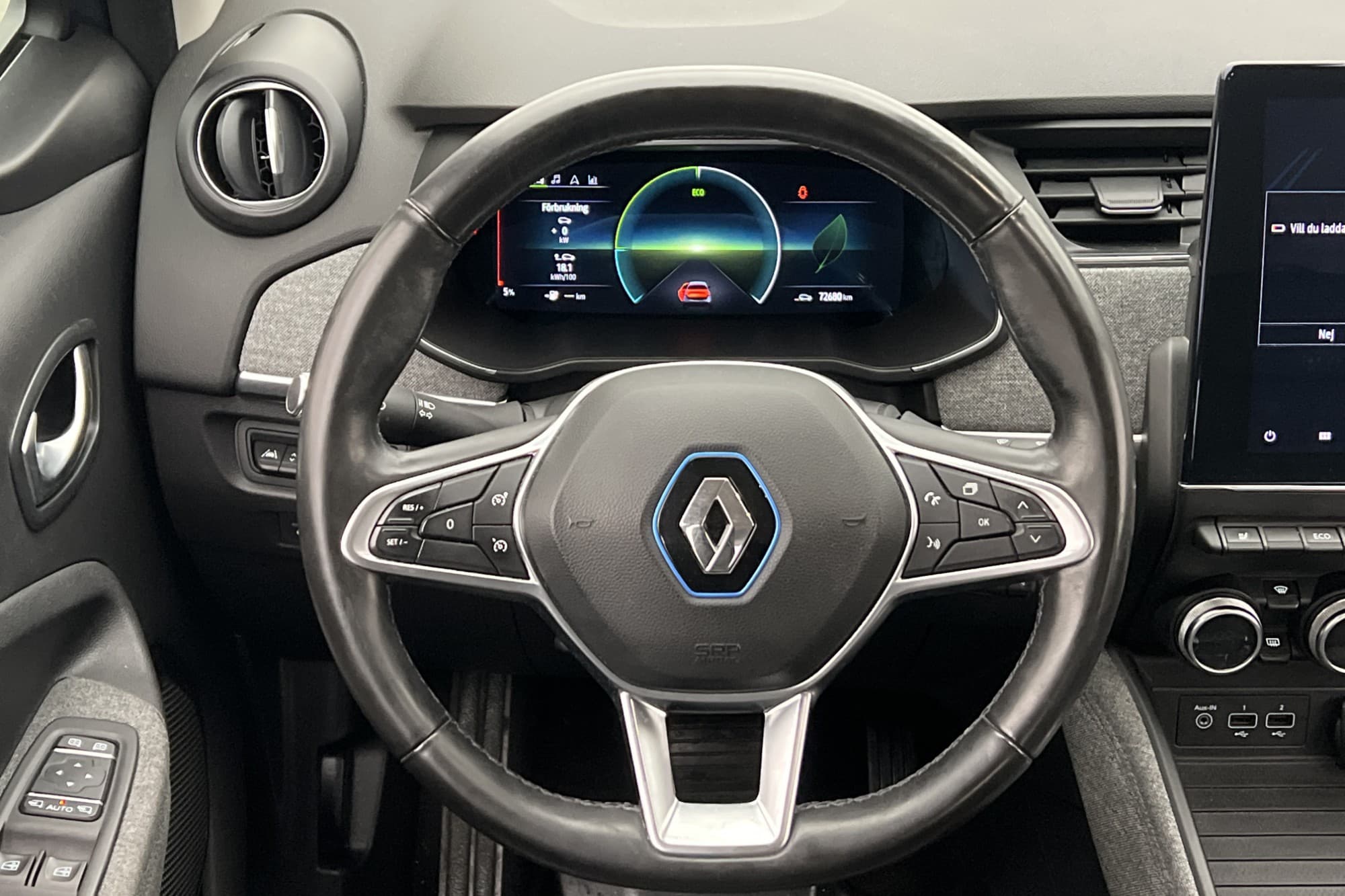 Renault ZOE R135 52 kWh 136hk Batterihyra Intens Kamera Navi