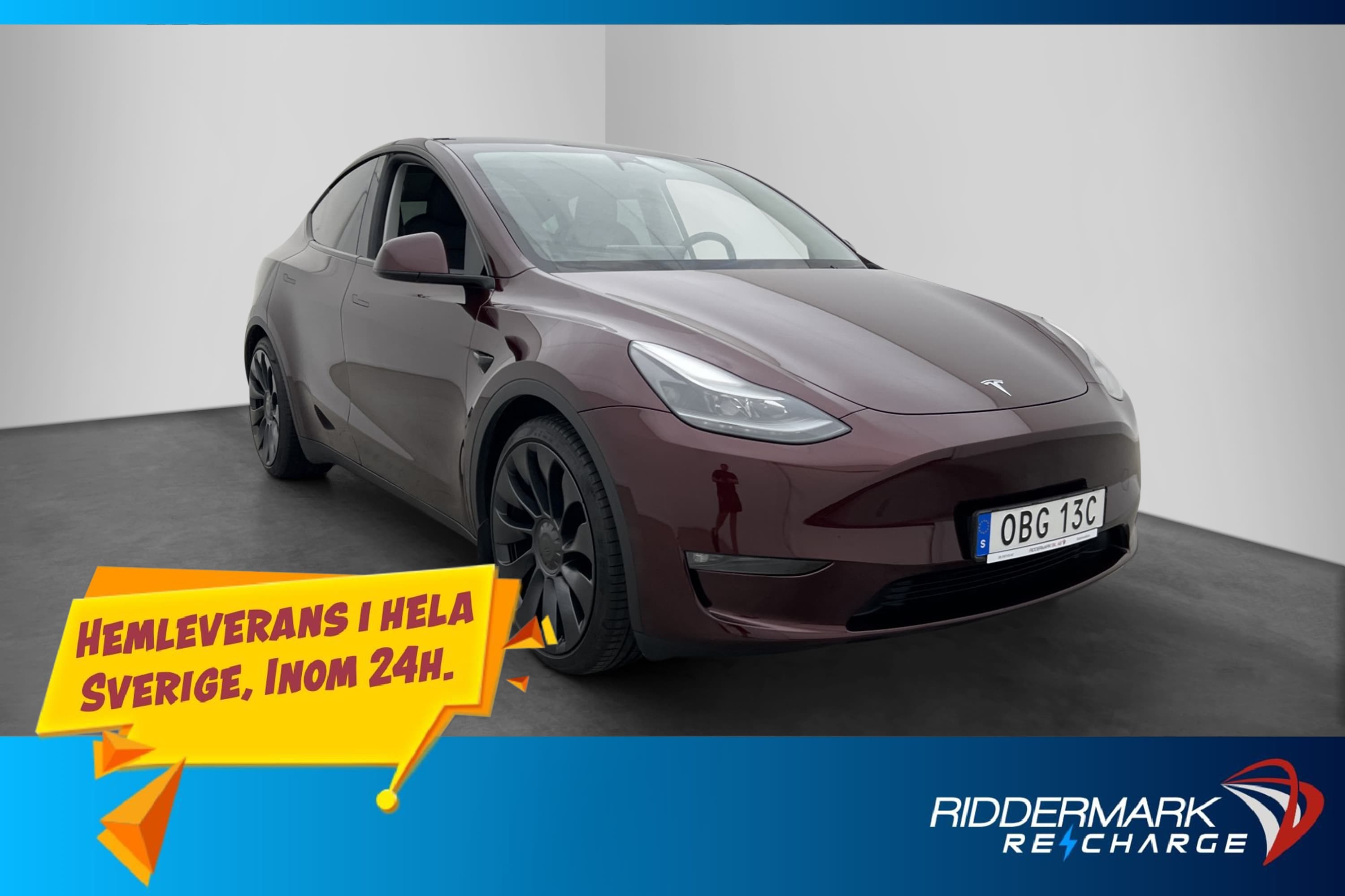 Tesla Model Y Performance AWD Svensksåld Autopilot