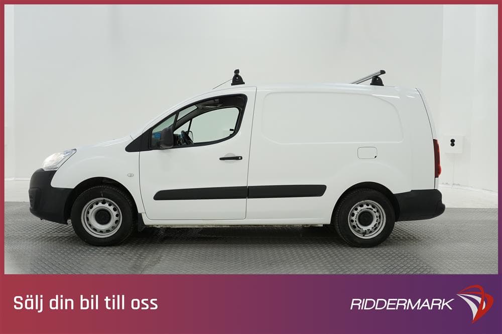 Peugeot Partner 1.6 HDI 100hk Eu6 L2 Drag Värmare Moms 