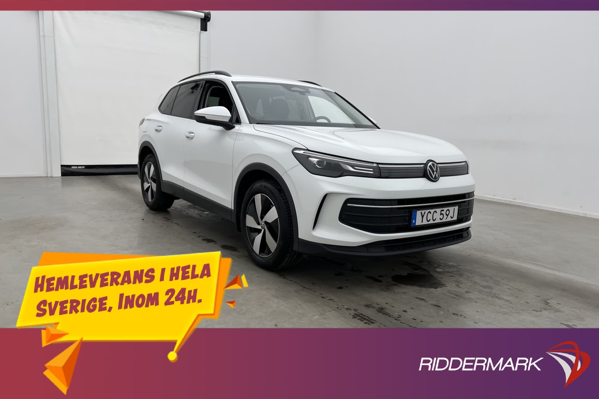 Volkswagen Tiguan eTSI 150hk Kamera CarPlay Rattvärme Drag