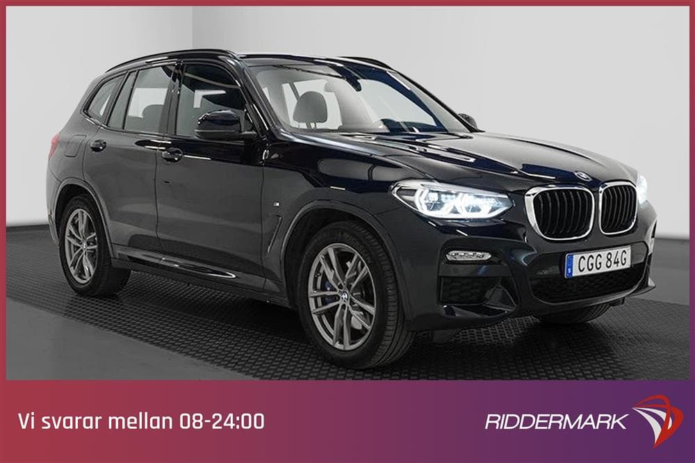 BMW X3 xDrive30d 265hk Innovation D-Värm H/K HUD Navi Skinnexteriör