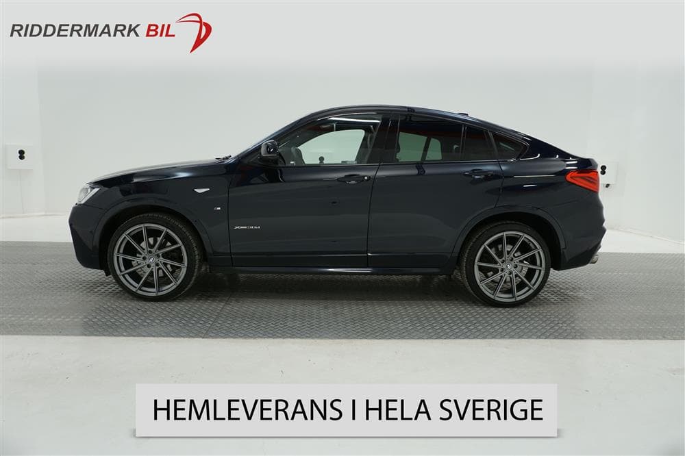 BMW X4 3,0D 258hk Navi H/K B-kam T-lucka App-C