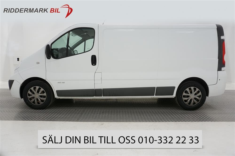 Nissan Primastar 2.0 114hk 3-sits L2 Nyservad Värmare Moms 