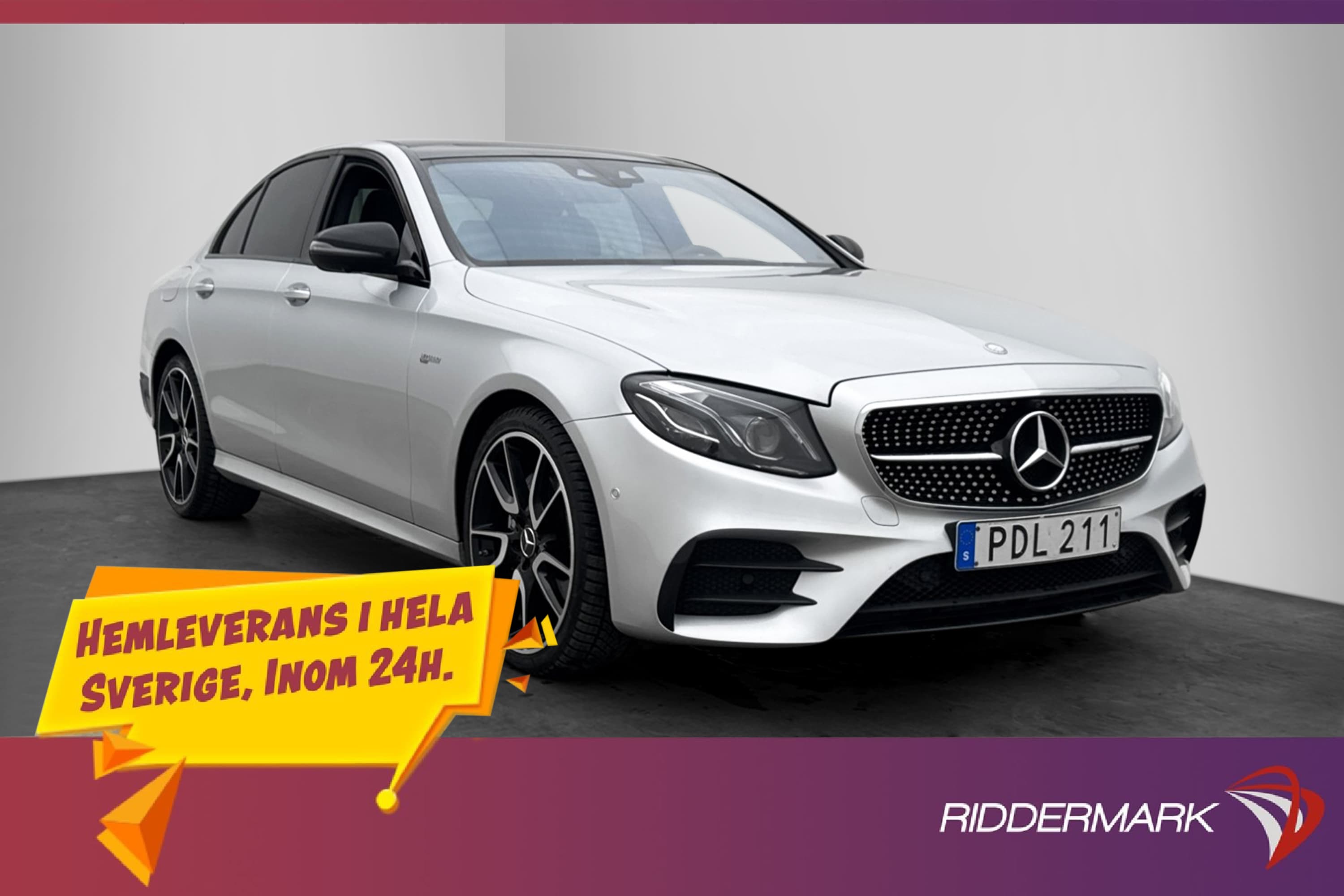 Mercedes-Benz E 43 AMG 4M 401hk Pano Wide Burmester 360°