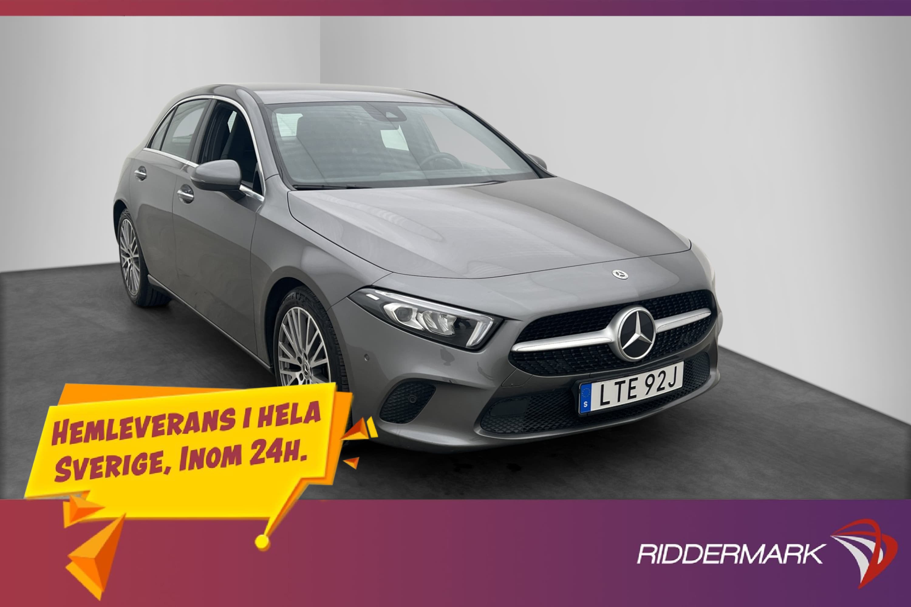 Mercedes-Benz A 200 163hk Kamera Widescreen Skinnklädsel Nav