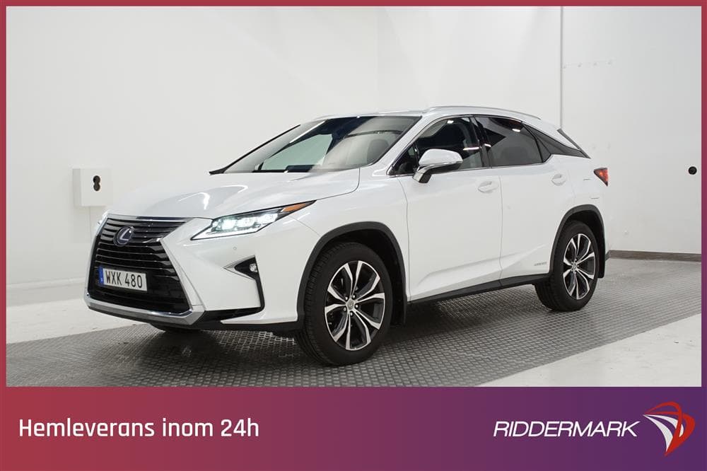 Lexus RX 450h AWD 313hk AWD Navi B-kam Drag LÅGSKATTexteriör