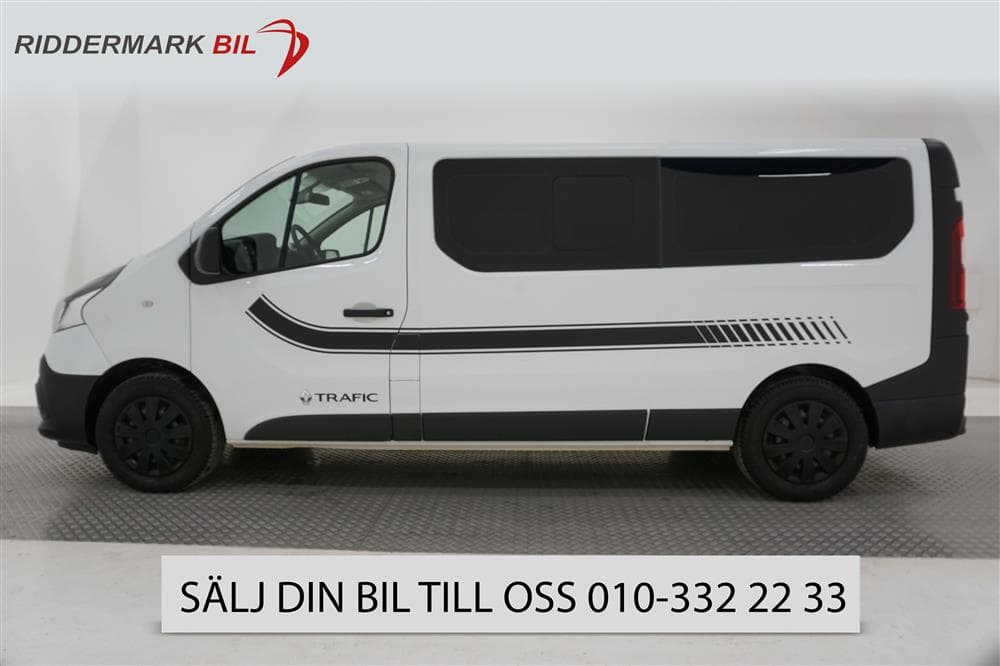 Renault Trafic 1.6dCi 125hk Eu6 Camper van 5-sits Navi Drag
