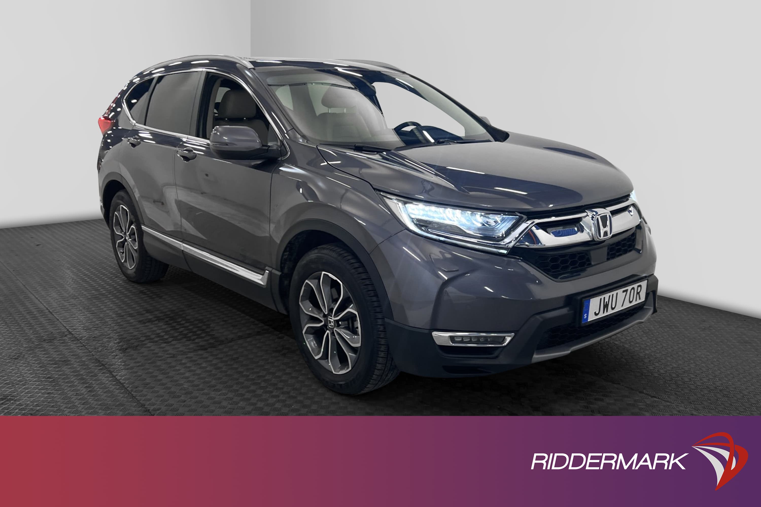 Honda CR-V Hybrid AWD 215hk Executive Pano Drag Kamera Skinn
