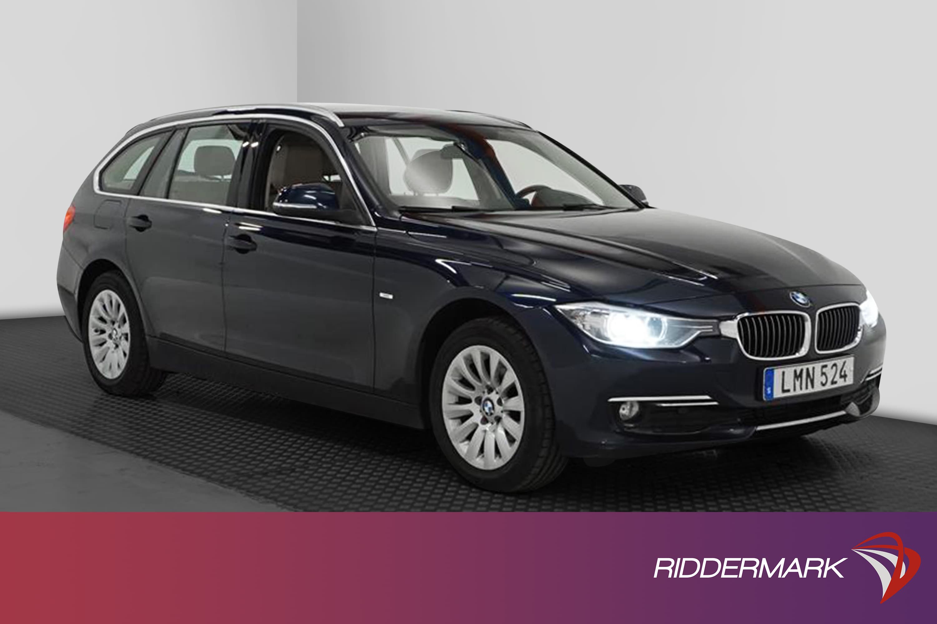 BMW 320d xDrive 184hk M&K-Värmare HiFi Skinn 0.44L/milexteriör