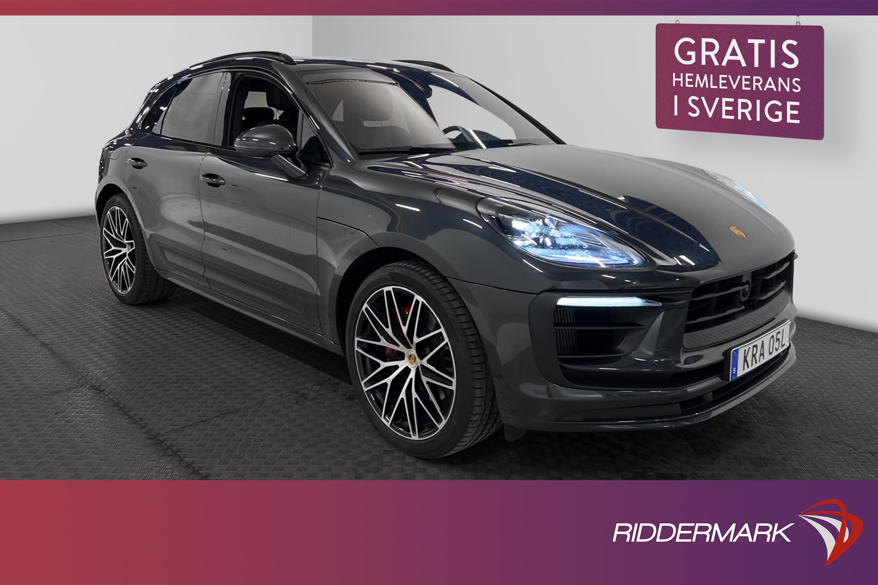 Porsche Macan S PDK 380hk Sport chrono Pano Värm Luftfj MOMS