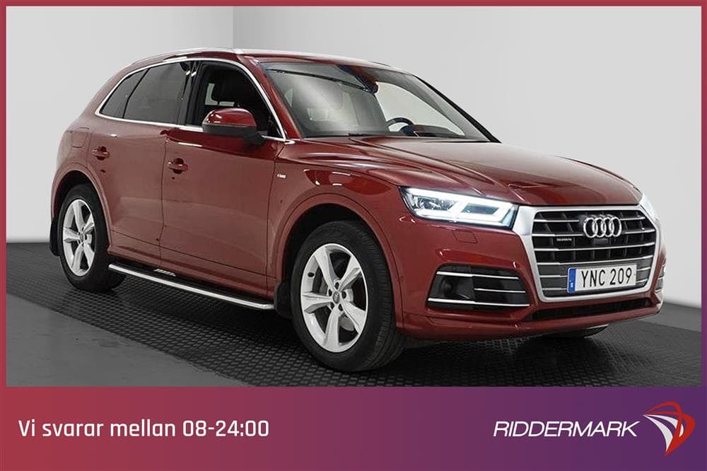 Audi Q5 TDI 190hk Quattro S-Line Cockpit D-värm B&O Naviexteriör