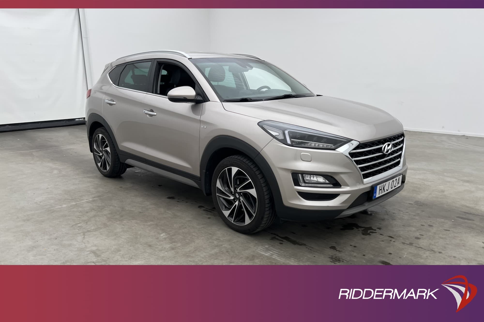 Hyundai Tucson D 4WD 184hk Premium Krell 360 Rattvärme Skinn