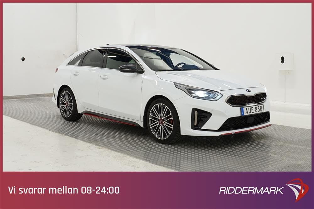 Kia ProCeed GT 1.6 T-GDi 204hk Cockpit Pano JBL Navi B-Kamexteriör