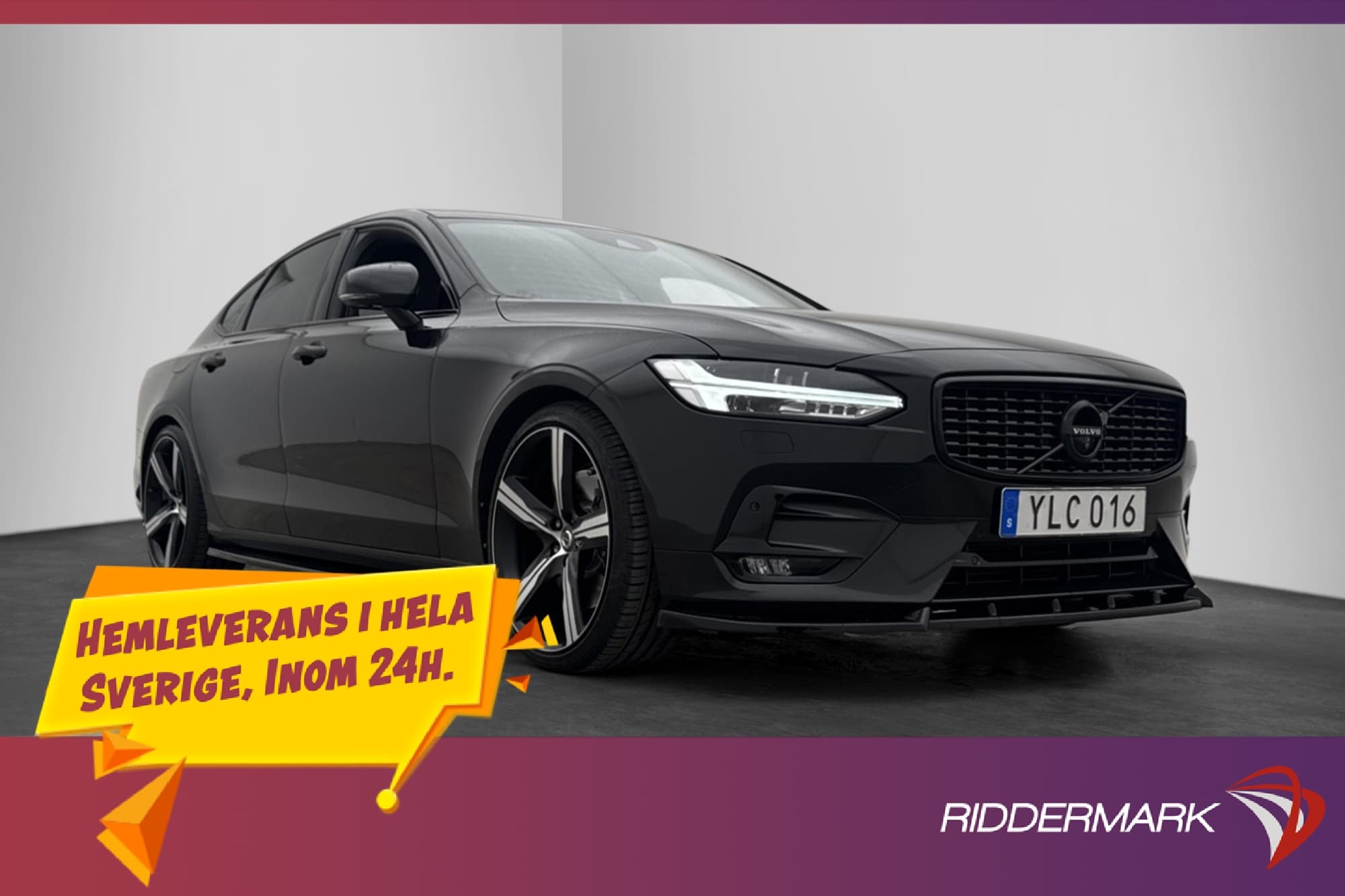 Volvo S90 T6 AWD 320hk R-Design VOC Värmare Maxton Taklucka