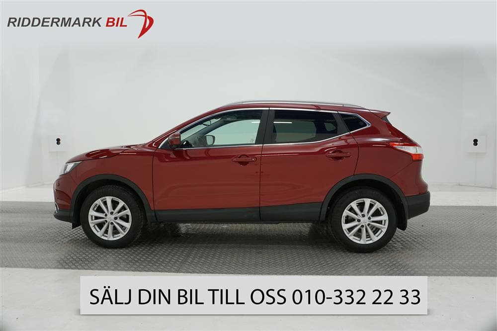 Nissan Qashqai 1.2 115hk Pano Navi 360 kamera
