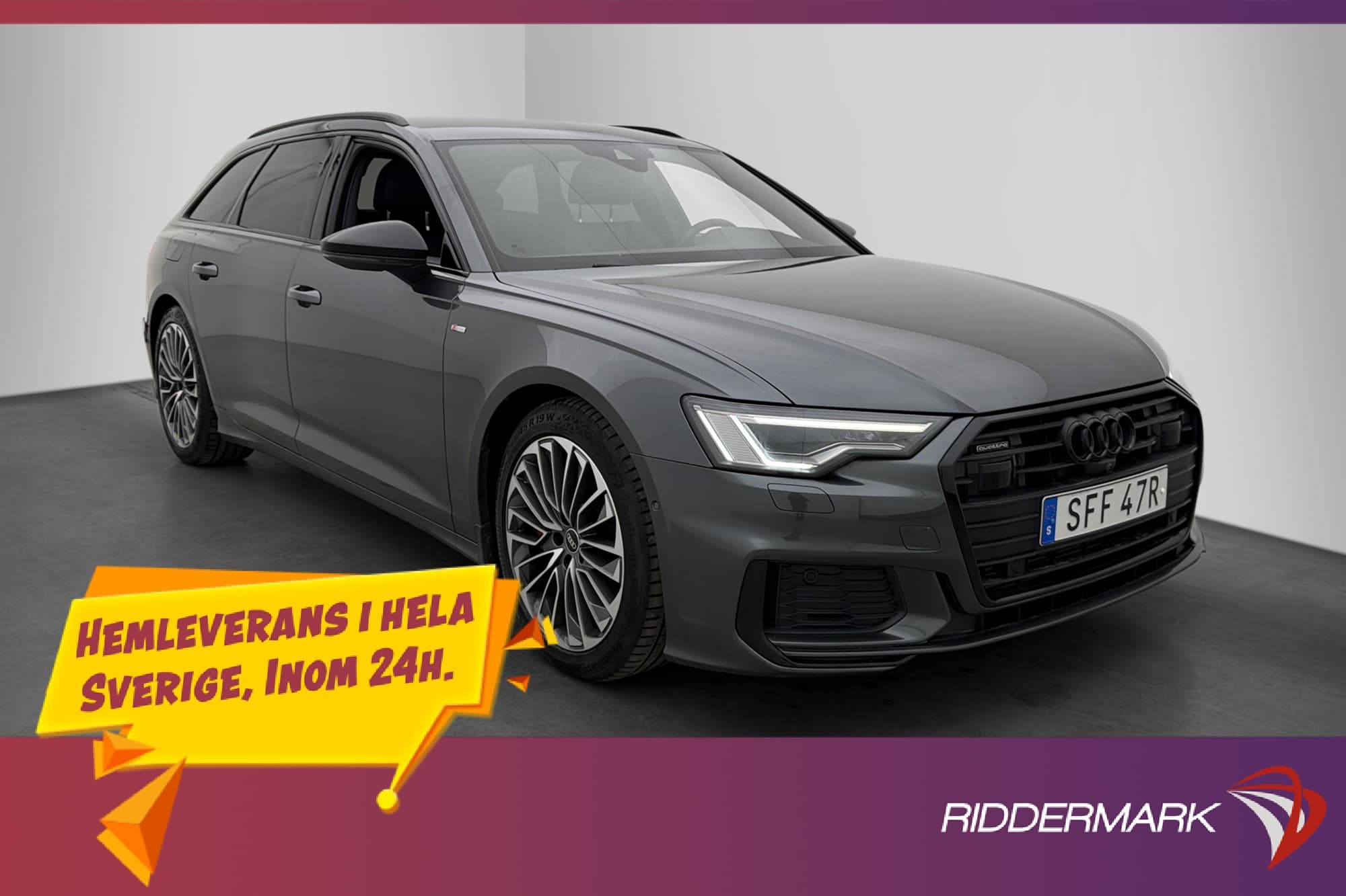 Audi A6 55 TFSI e 367hk Q S-Line Cockpit 360° Dragkrok