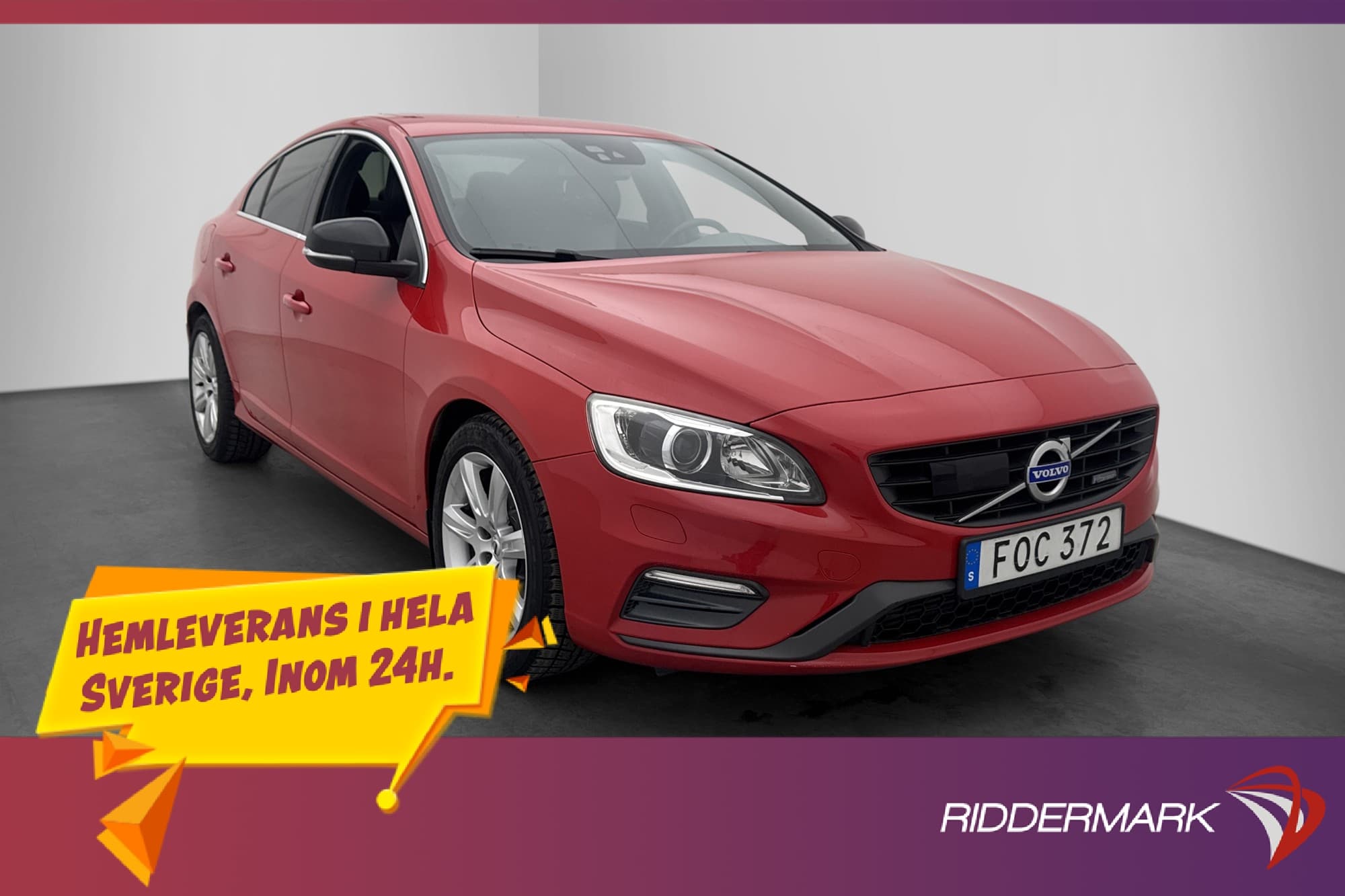 Volvo S60 D4 R-Design VOC Värmare Läder/Alcantara Drag