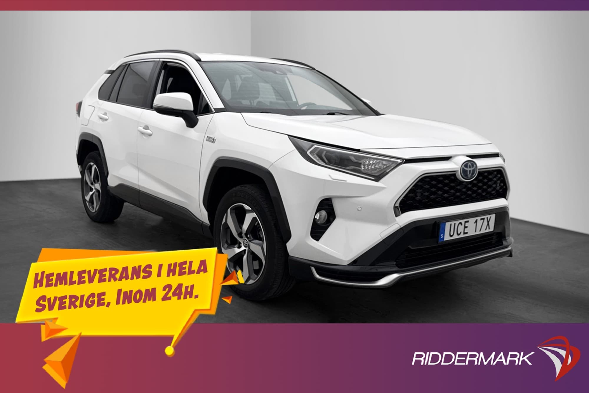 Toyota RAV4 Plug-in AWD 306hk X-Edition Kamera Skinn Elstol