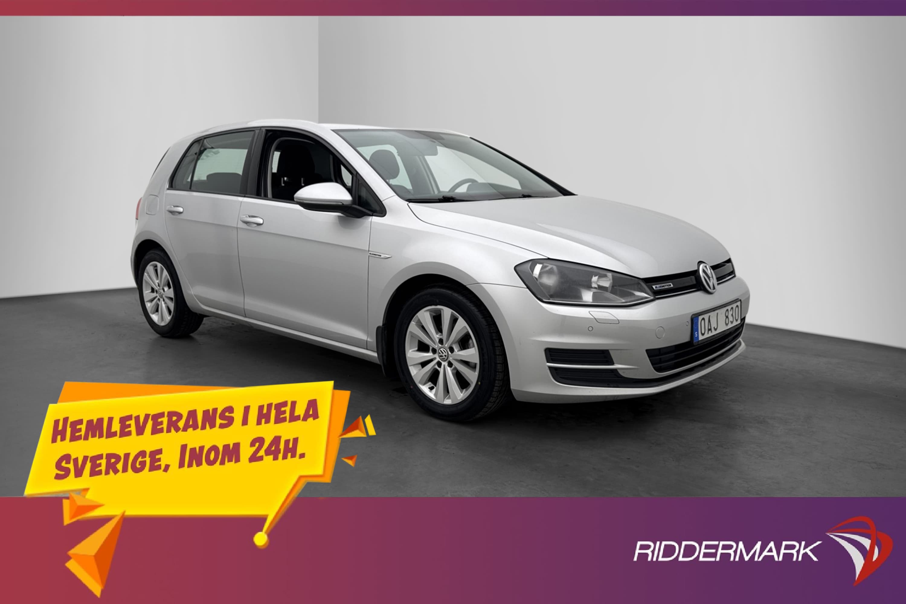 Volkswagen Golf 1.6 TDI 110hk P-Sensorer 0.32l/mil