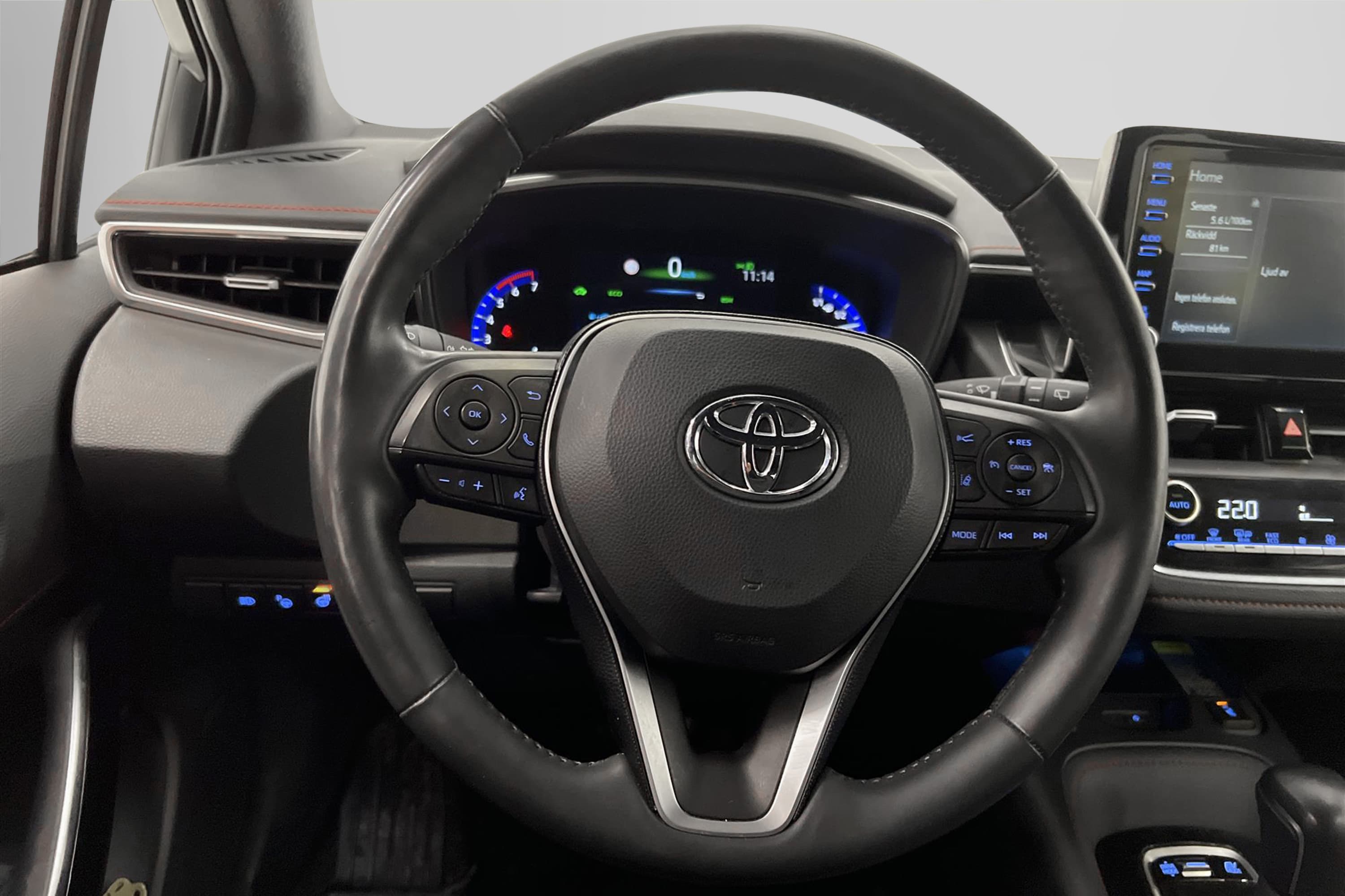 Toyota Corolla Hybrid e-CVT 122hk HUD B-Kamera Döda Vinkel 