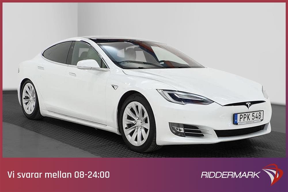 Tesla Model S Long Range AWD 423hk FSD Moms Svensksåldexteriör