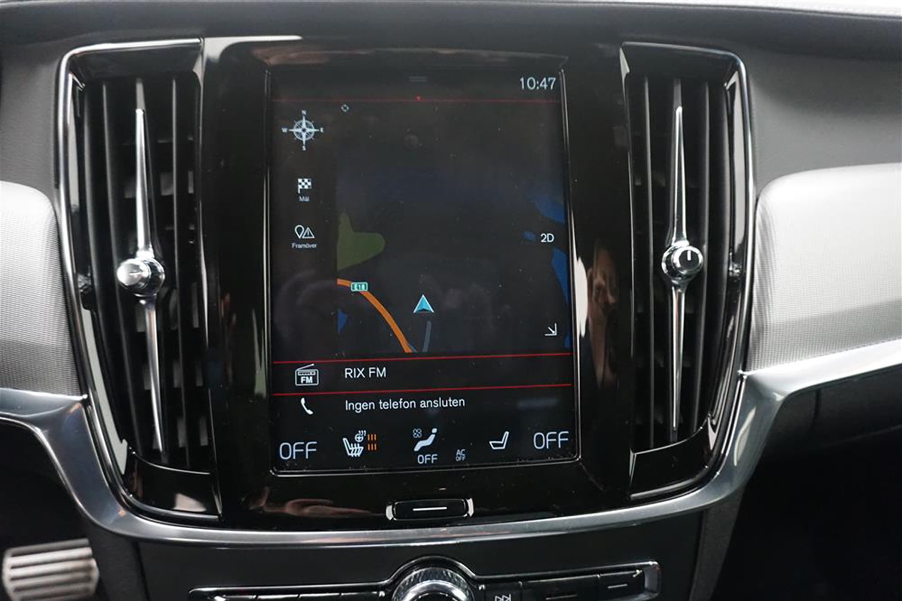 Volvo S90 B5 AWD R-Design Värmare Drag H/K VOC Naviinteriör