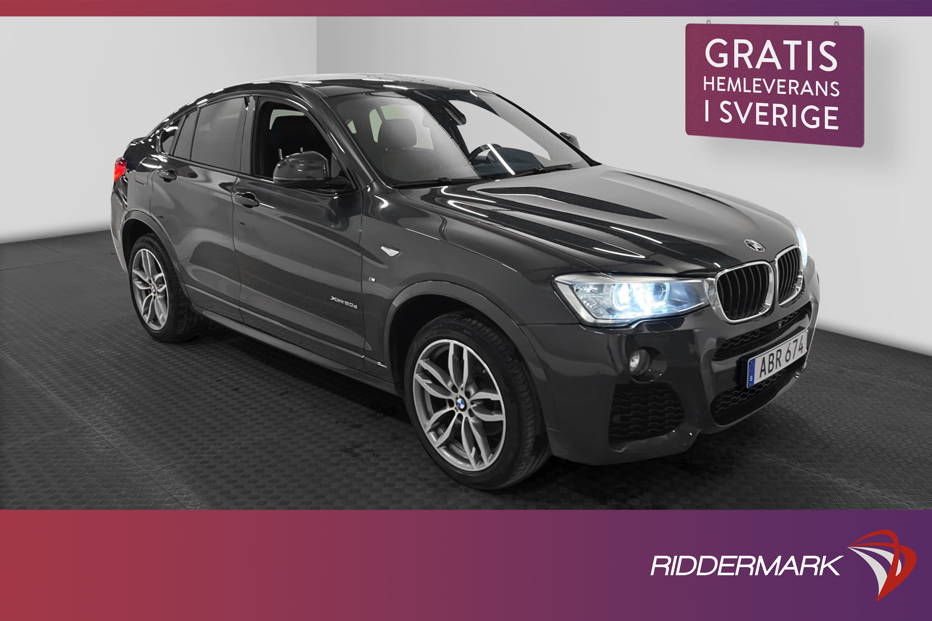 BMW X4 xDrive20d 190hk