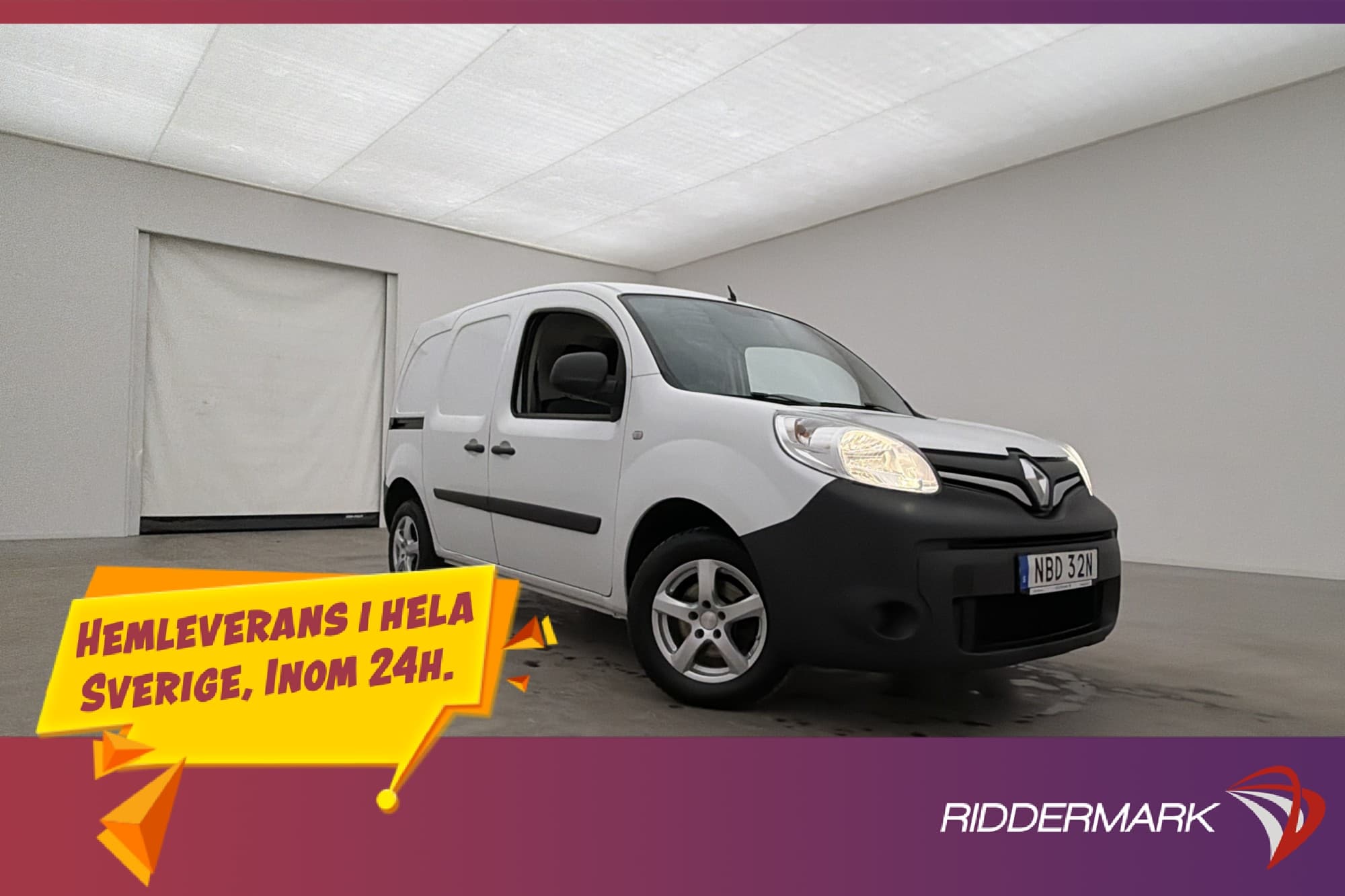 Renault Kangoo Express 1.5dCi Värmare Bluetooth A/C Moms