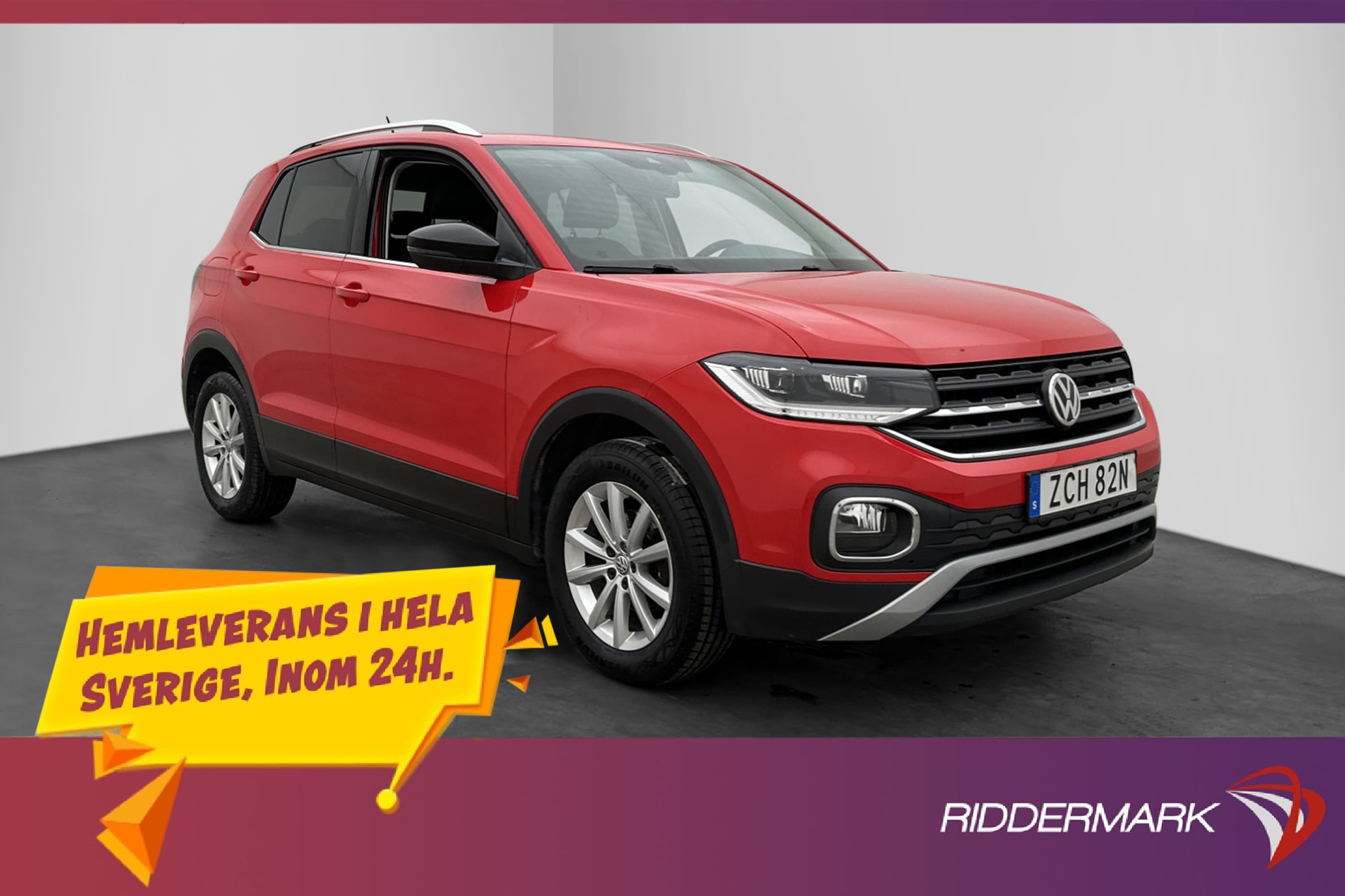 Volkswagen T-Cross 1.0 TSI 116hk GT Adapitv-Fart Halvskinn