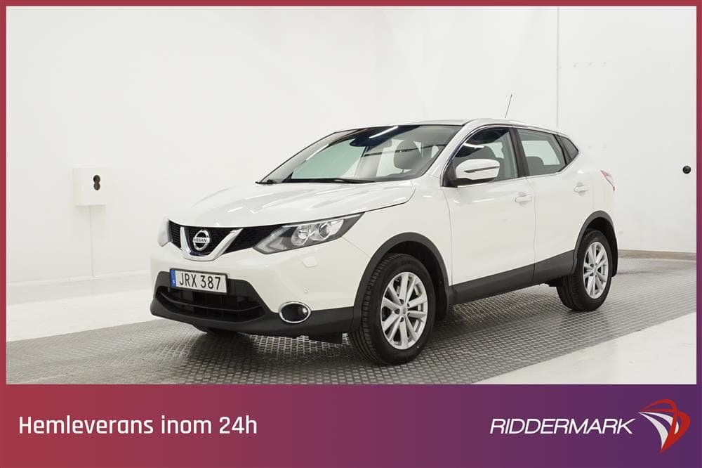 Nissan Qashqai 1.2 115hk B-kamera Navi