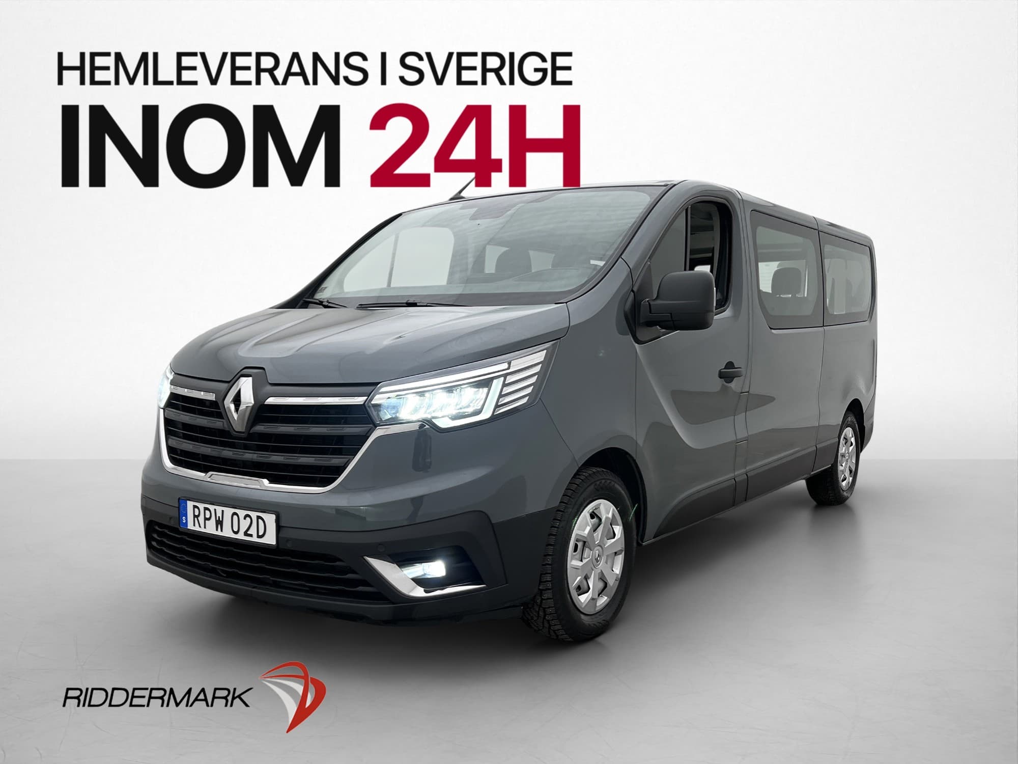 Renault trafic Grand Kombi 170hk B-Kamera Drag 9-Sits MOMS
